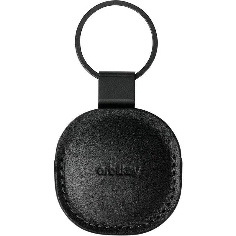 Orbitkey Kožený držák pro Airtag Orbitkey s kroužkem na klíče