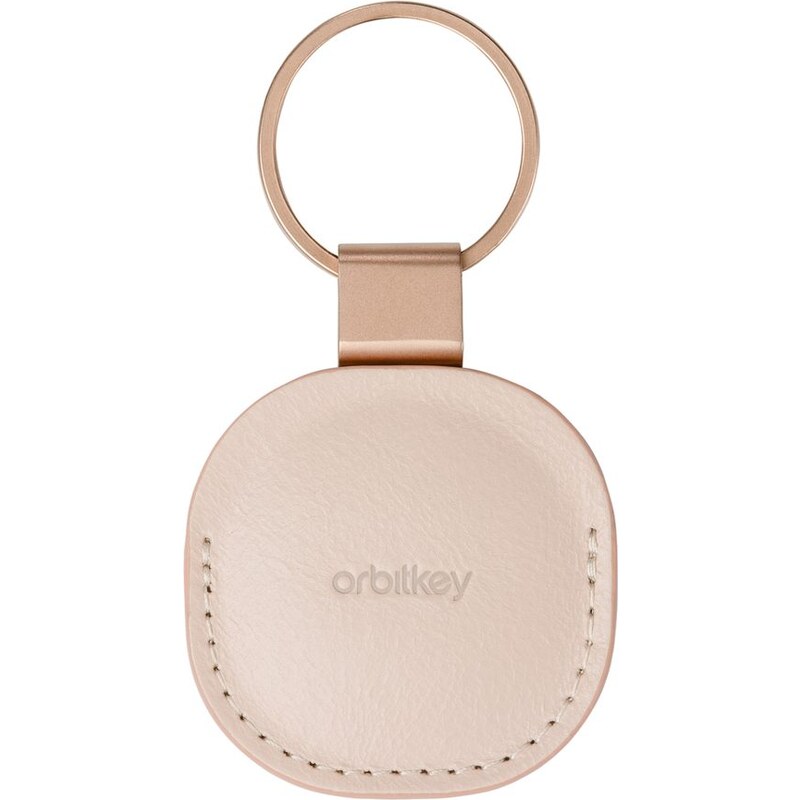 Orbitkey Kožený držák pro Airtag Orbitkey s kroužkem na klíče