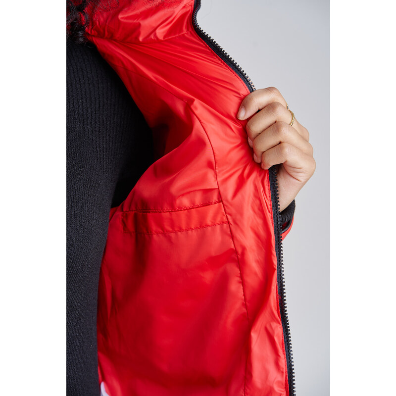 Dámská jarní/podzimní bunda Lulana Navahoo - RED