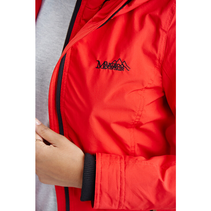 Dámská outdoorová bunda s kapucí Erdbeere Marikoo - POWDER ROSE