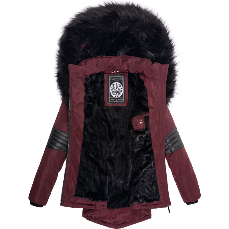 Dámská zimní bunda s kapucí Nirvana Navahoo - ANTRACITE