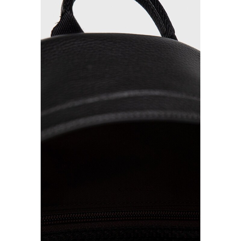 Kožený batoh Coach Charter Backpack 24 dámský, černá barva, malý, hladký