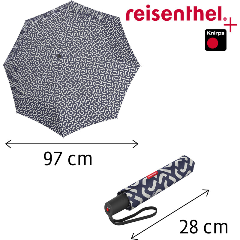 Deštník Reisenthel Umbrella Pocket Duomatic Signature navy