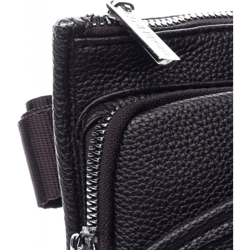 Coveri Menší pánská crossbody Boris hnědá