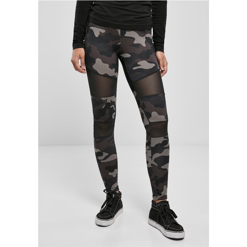 UC Ladies Dámské legíny Camo Tech Mesh darkcamo/blk