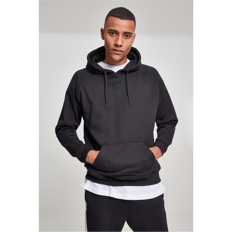 Urban Classics Blank Hoody černá