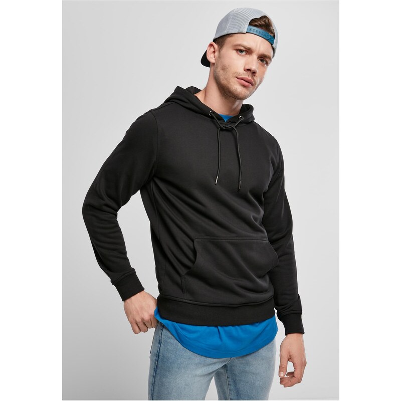 Urban Classics Základní Terry Hoody černá
