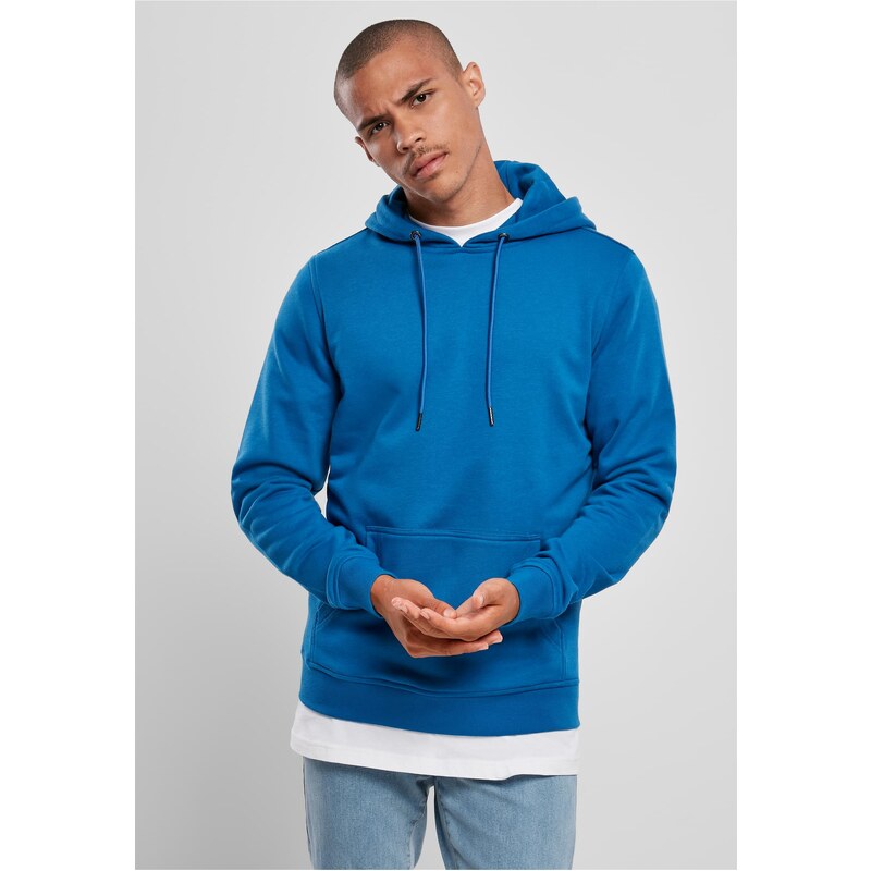 Urban Classics Základní Terry Hoody sportovní modrá