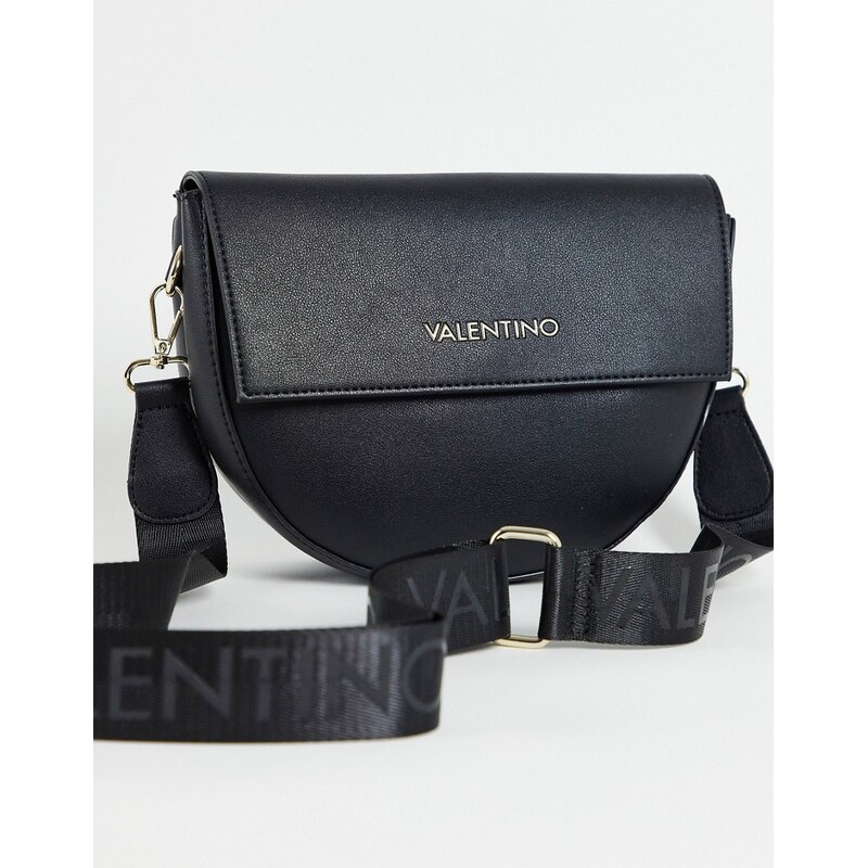 Valentino Bigs cross body saddle bag in black 68911827