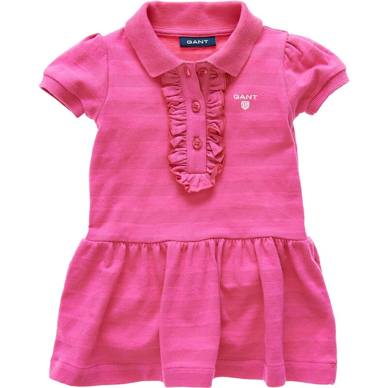 Gant Baby Girls Tonal Striped Polo Dress 0-3 Yrs