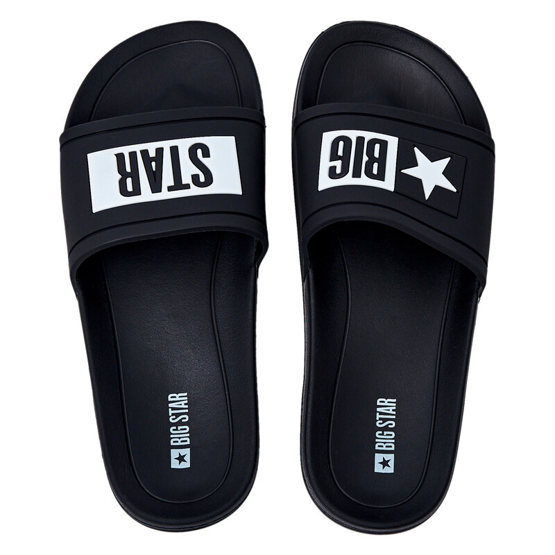 BIG STAR SHOES Pánské pantofle Big Star Contrast logo