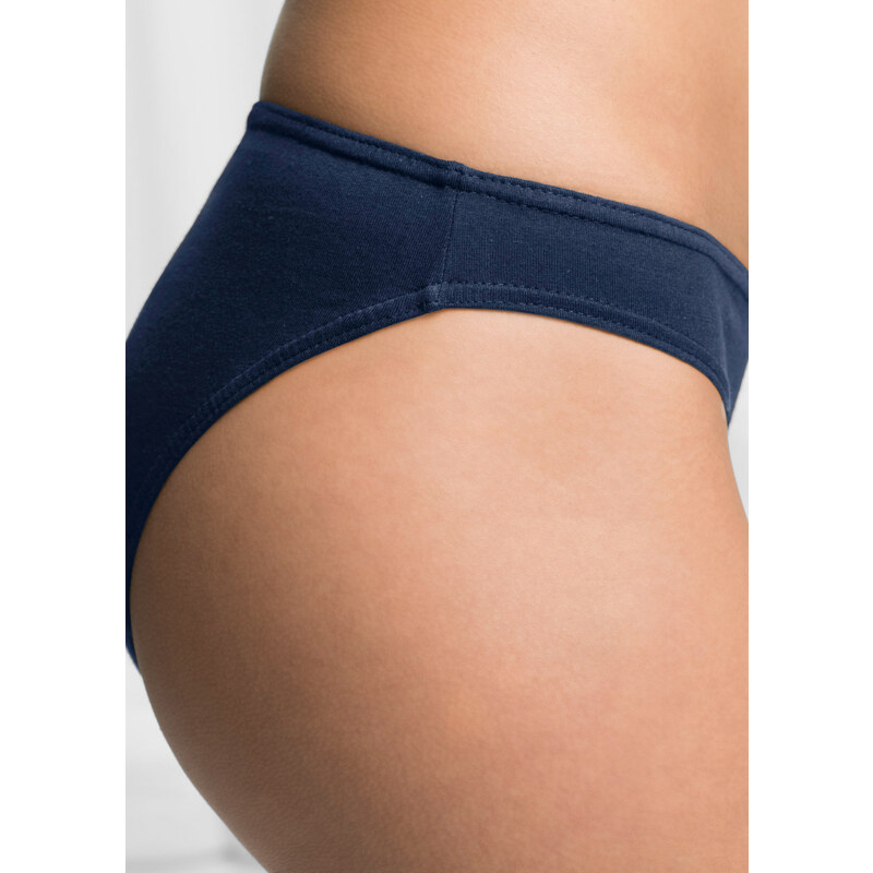 bonprix Kalhotky (10 ks v balení) Modrá