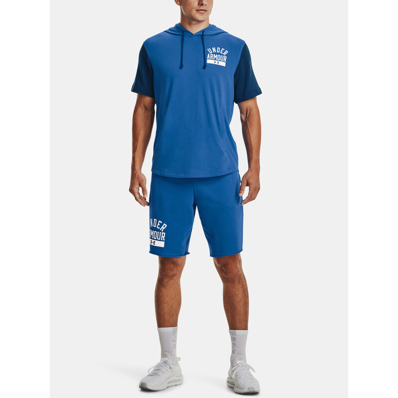 Under Armour Kraťasy UA Rival Terry CB Short-BLU - Pánské