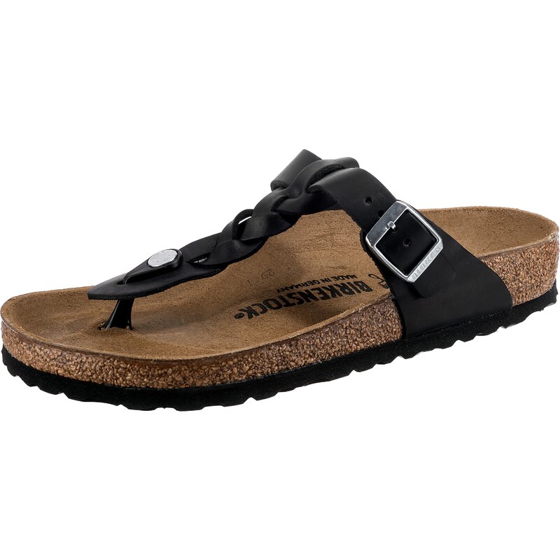 BIRKENSTOCK Žabky Gizeh černá