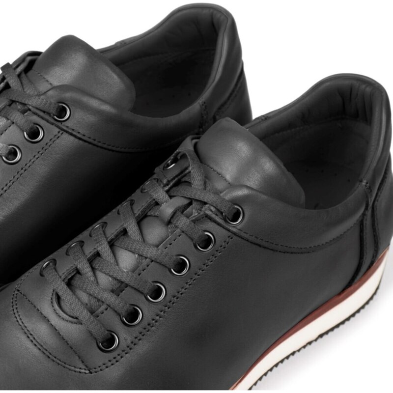 Ducavelli Comfy Genuine Leather Men's Casual Shoes, Casual Shoes, 100% Leather Shoes, All Seasons.