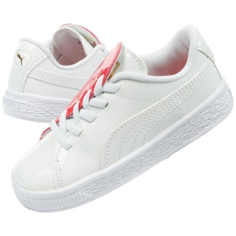 Basket Crush Patent Dětská juniorská obuv 369676 01 - Puma