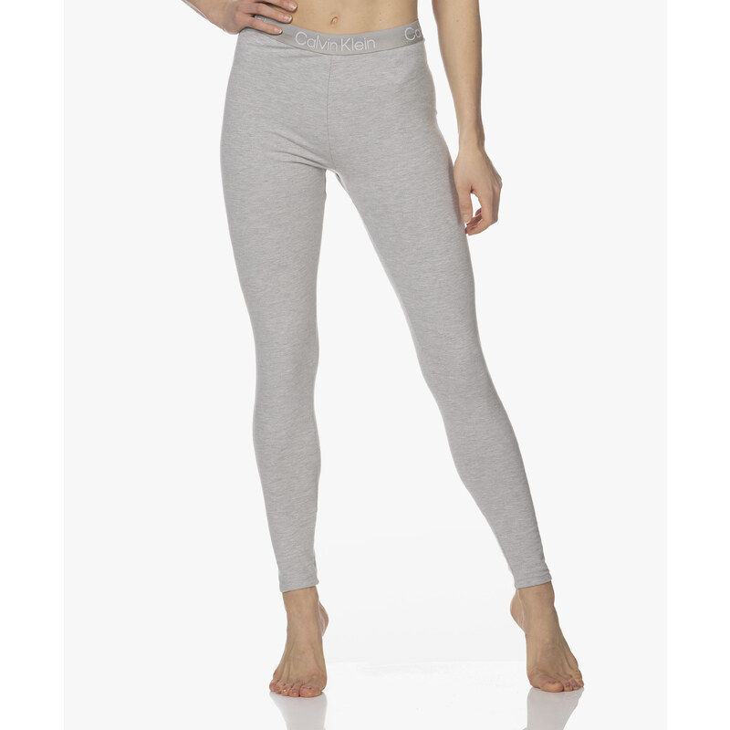 Dámské legíny - QS6758E - P7A - Šedé - Calvin Klein 67357005