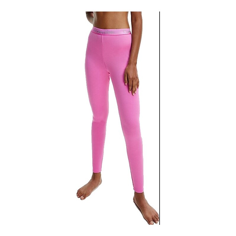 Dámské legíny - QS6758E - TO3 - růžová - Calvin Klein 67357006