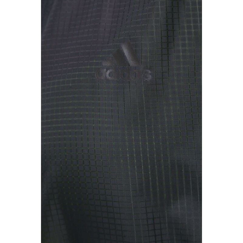 Běžecká bunda adidas Performance HC7971 černá barva, přechodná