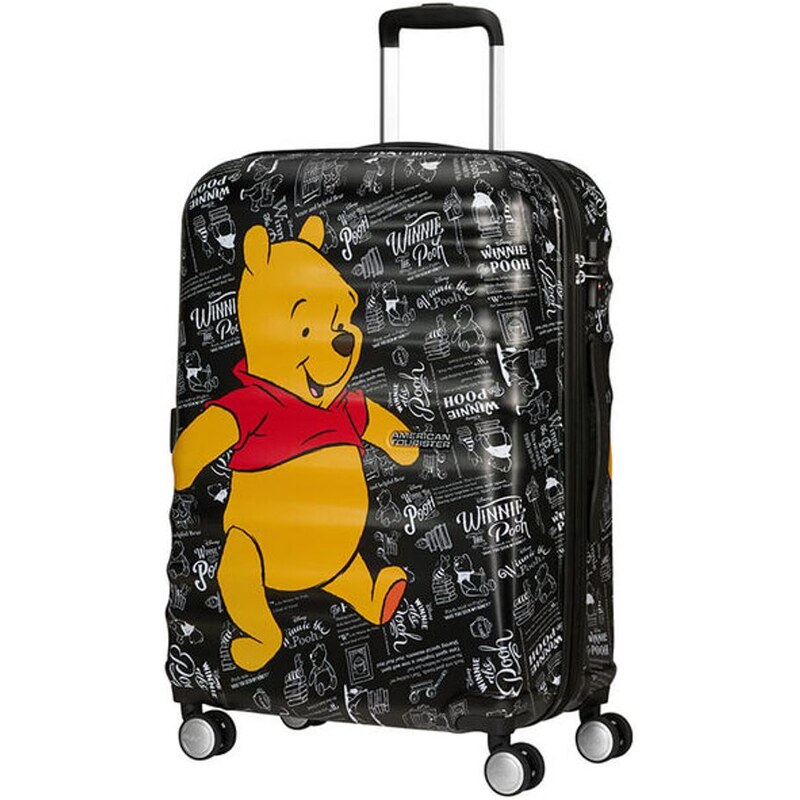 American Tourister Cestovní kufr Wavebreaker Disney Spinner 64 l černá