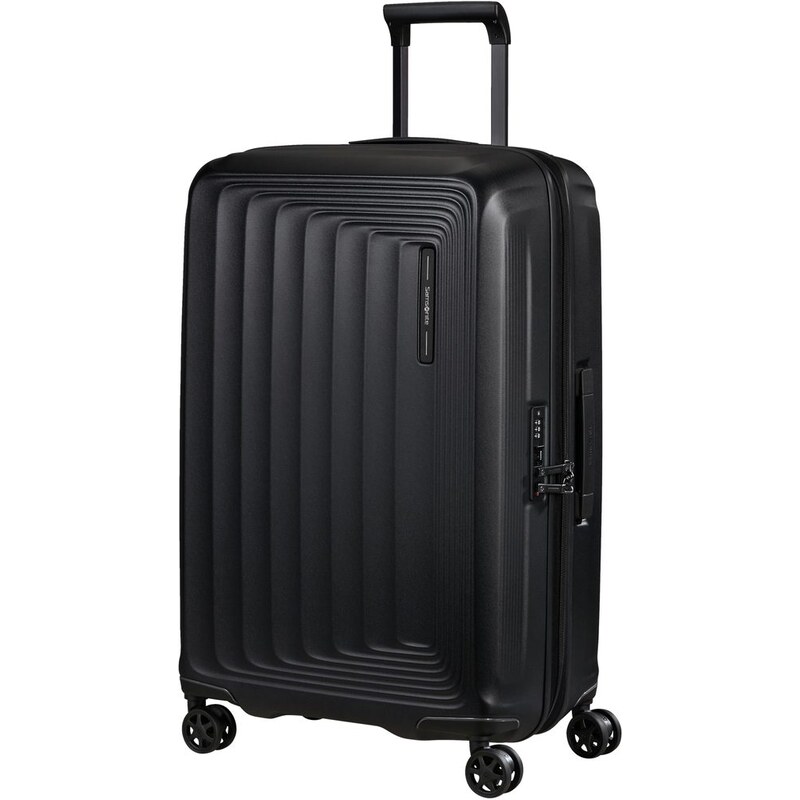 Samsonite Skořepinový cestovní kufr Nuon EXP 79/86 l stříbrná