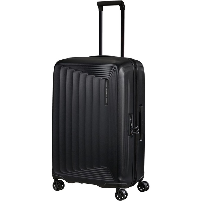 Samsonite Skořepinový cestovní kufr Nuon EXP 79/86 l stříbrná