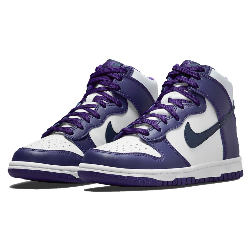 Tenisky Nike Dunk High Electro Purple Midnight Navy GS