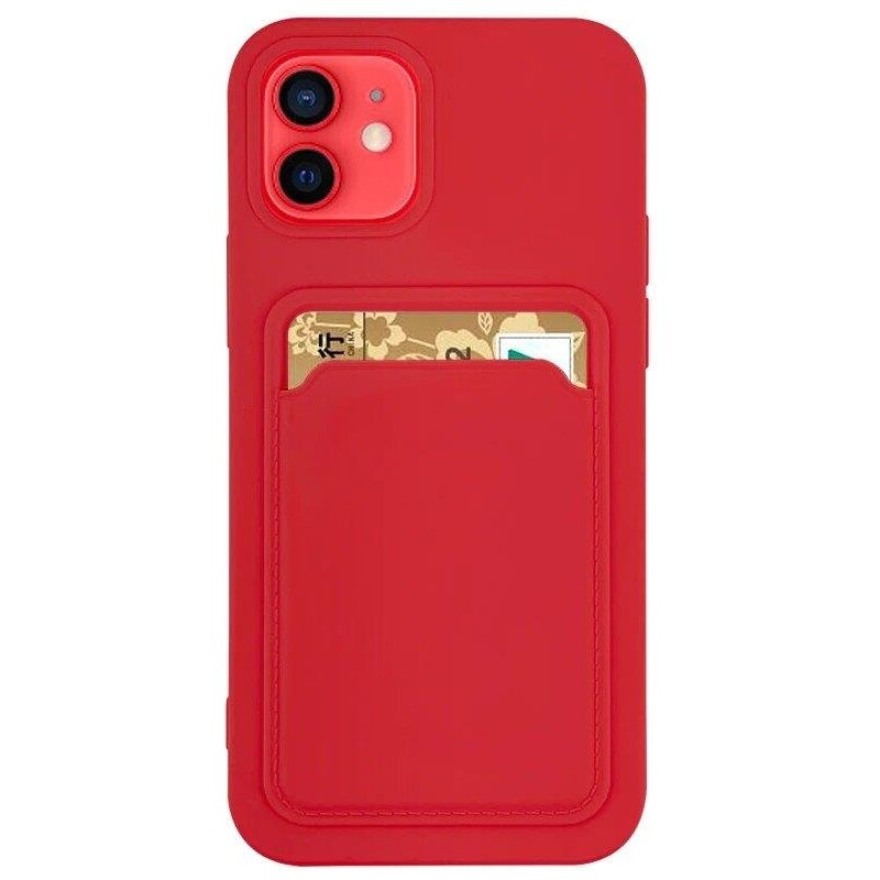 IZMAEL.eu Pouzdro Card Case pro Xiaomi Redmi 9 červená
