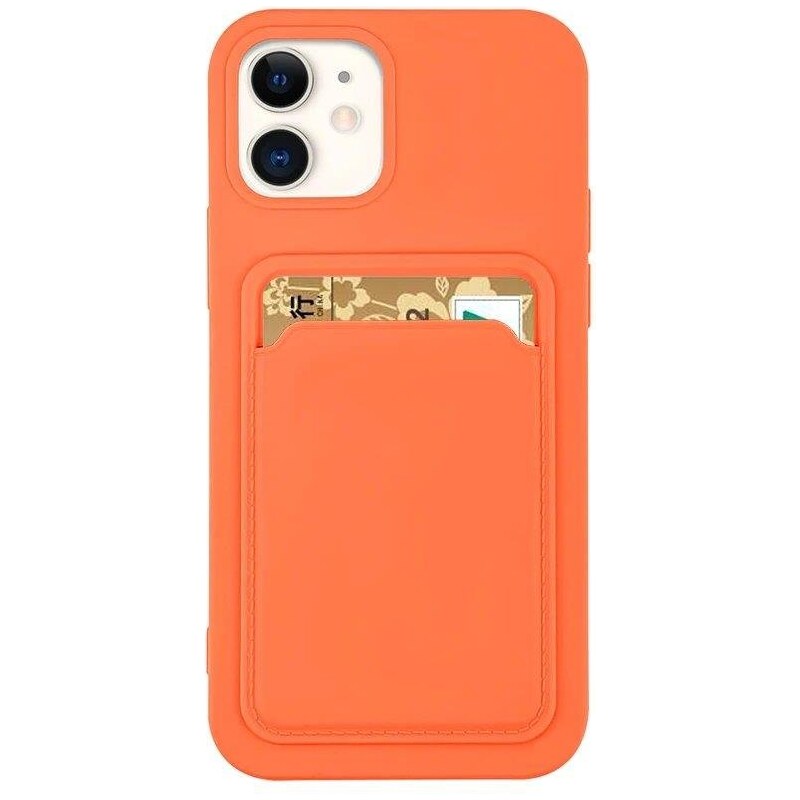 IZMAEL.eu Pouzdro Card Case pro Apple iPhone 7 oranžová