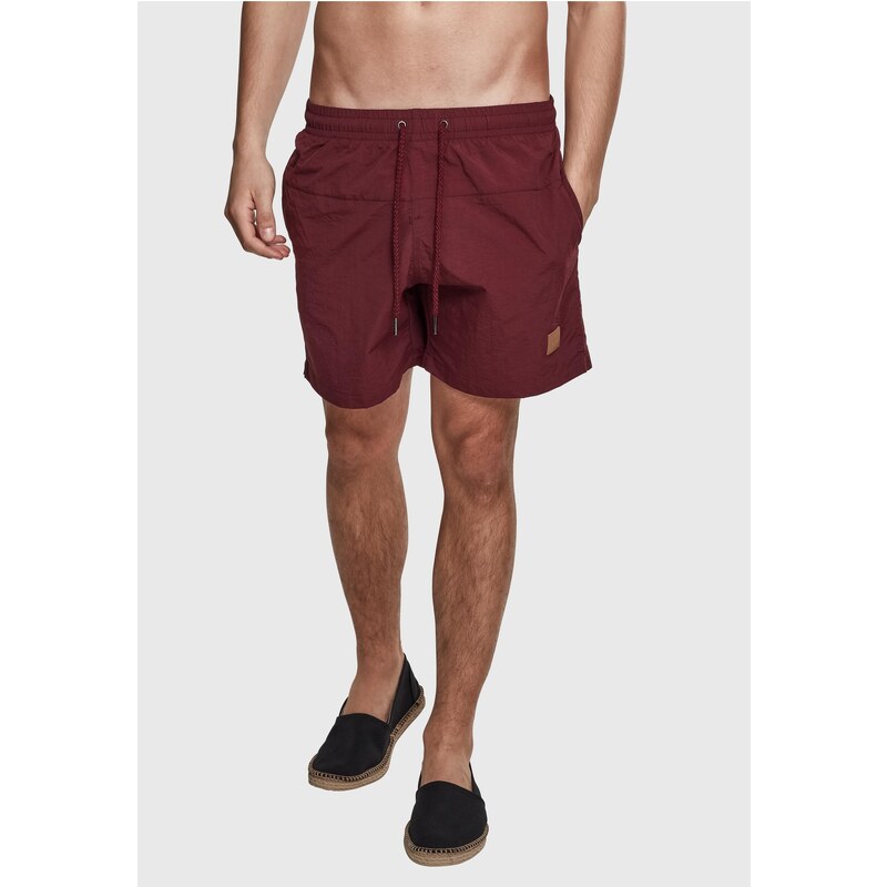 UC Men Block Swim Shorts cherry