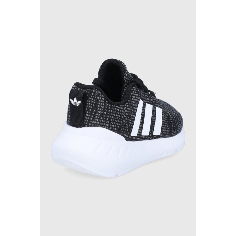 Dětské boty adidas Originals Swift Run GW8180 černá barva