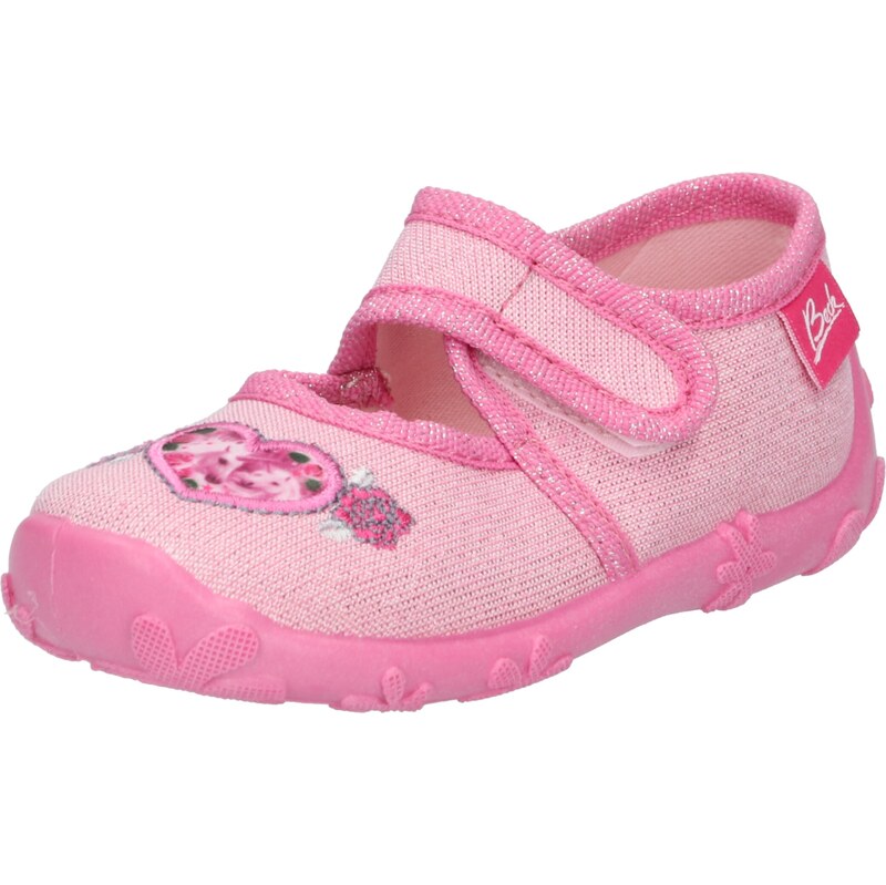 BECK Pantofle Einhorn pink / růžová