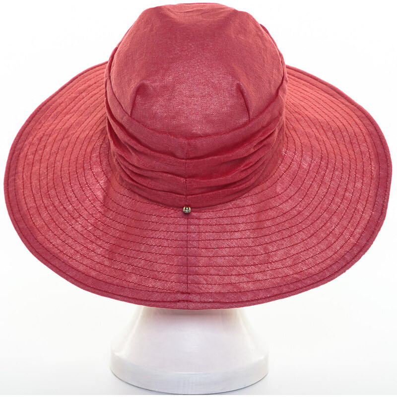 Dámský letní klobouk Krumlovanka L-441239 korálový