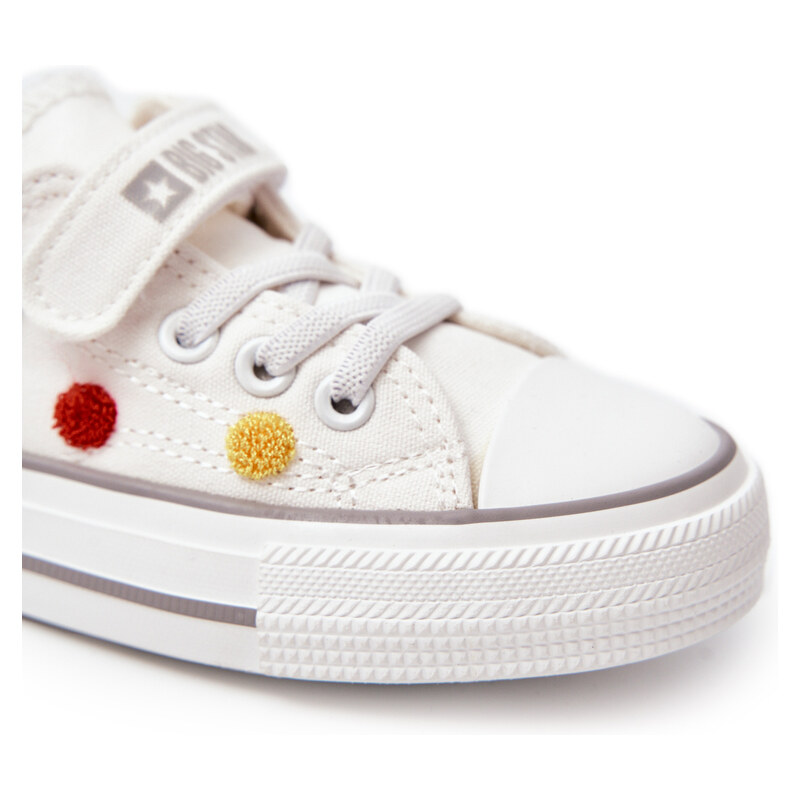 BIG STAR SHOES Children's Sneakers With Velcro BIG STAR JJ374053 White