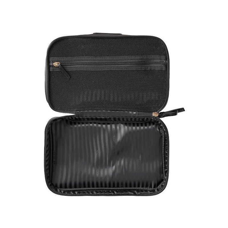 Victoria's Secret kosmetický kufřík Black Lily Travel Case