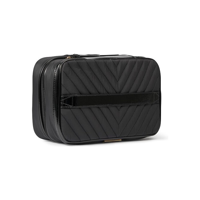 Victoria's Secret kosmetický kufřík Black Lily Travel Case