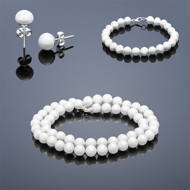 Buka Jewelry Buka perlová souprava Tiga MM 7,5 AA - 809