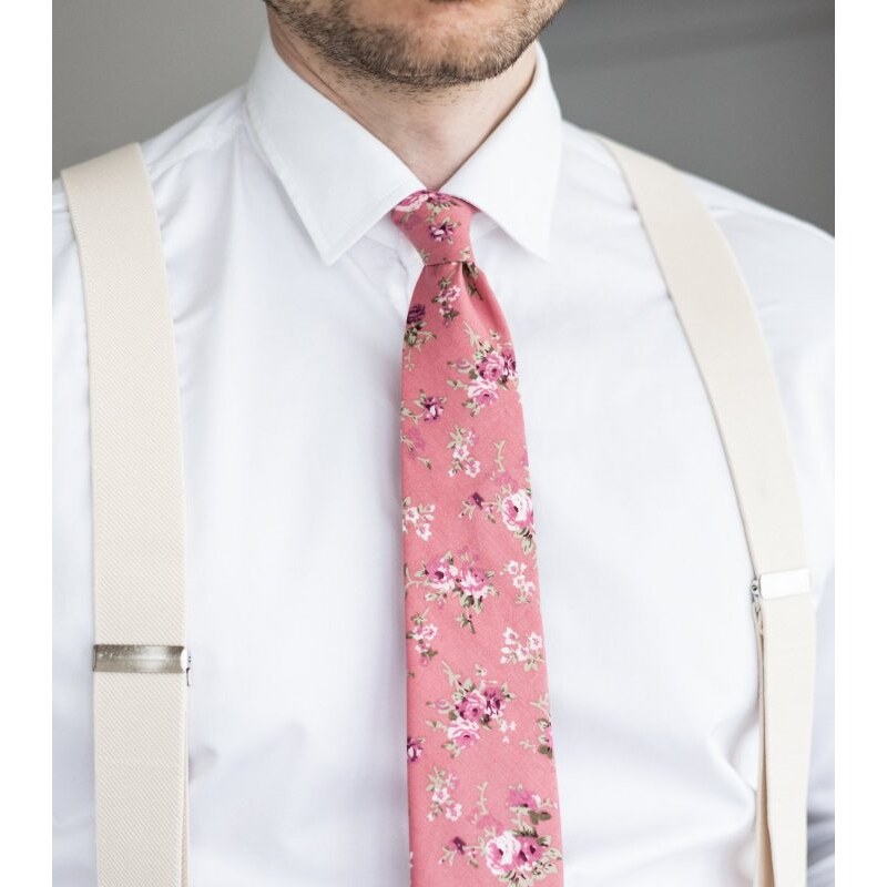 BUBIBUBI Růžová kravata Chianti