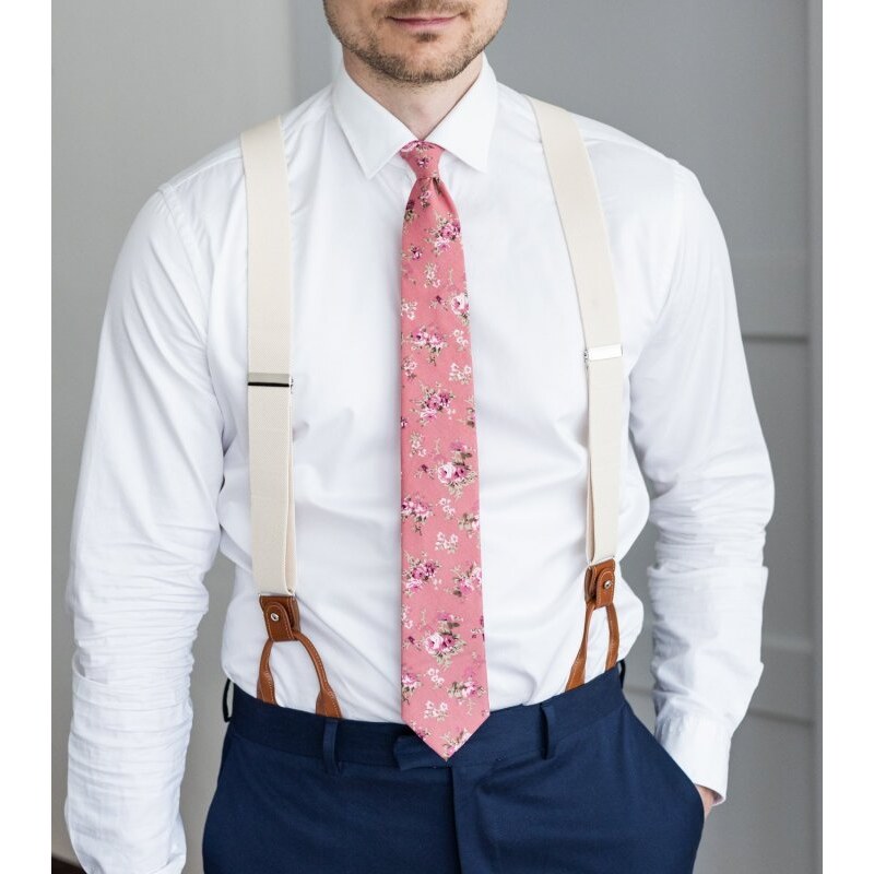BUBIBUBI Růžová kravata Chianti