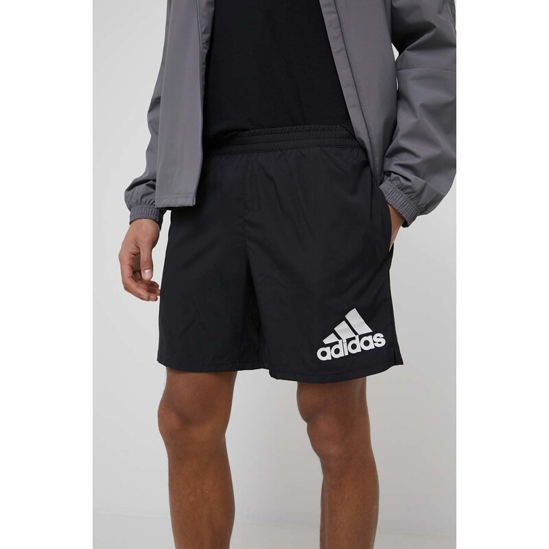 Běžecké šortky adidas Performance H59883 pánské, černá barva