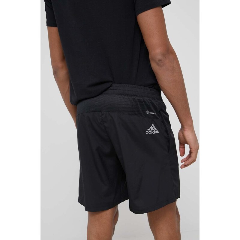 Běžecké šortky adidas Performance H59883 pánské, černá barva