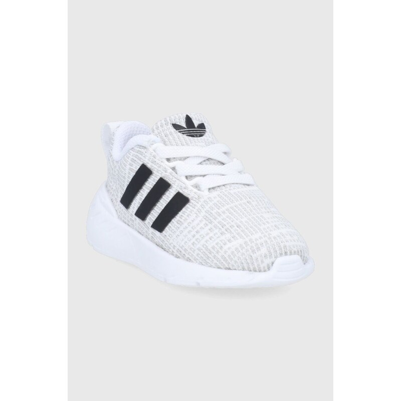 Dětské boty adidas Originals Swift Run GW8187 šedá barva