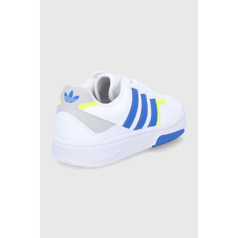 Dětské boty adidas Originals GY3634 bílá barva