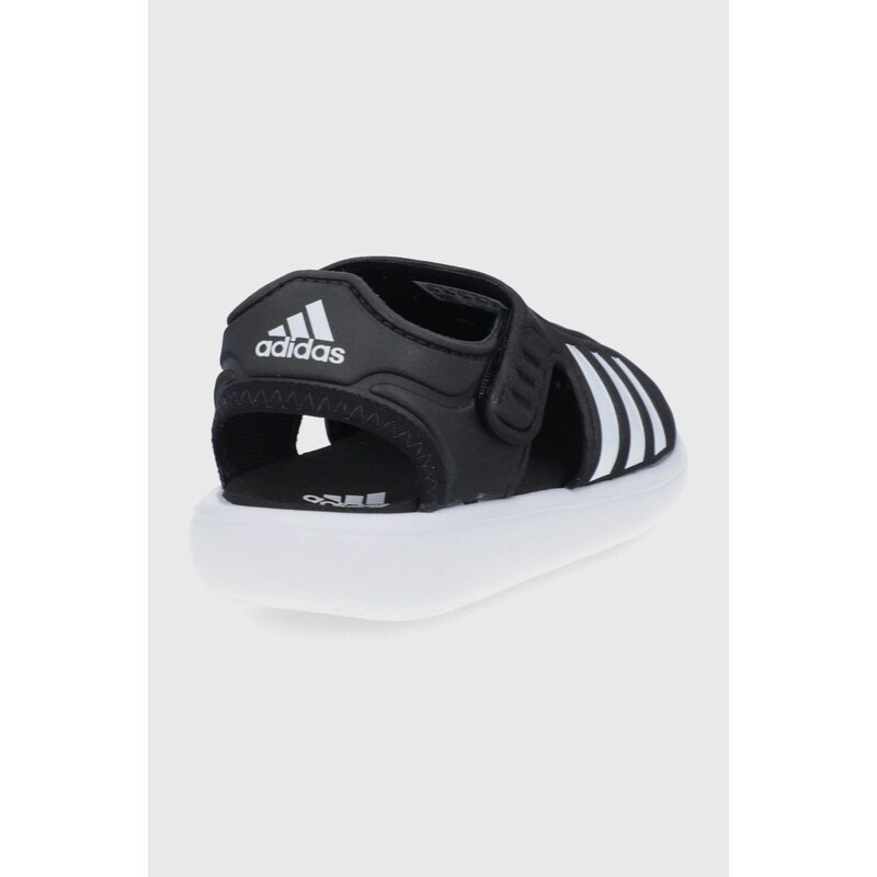 Dětské sandály adidas GW0384 černá barva