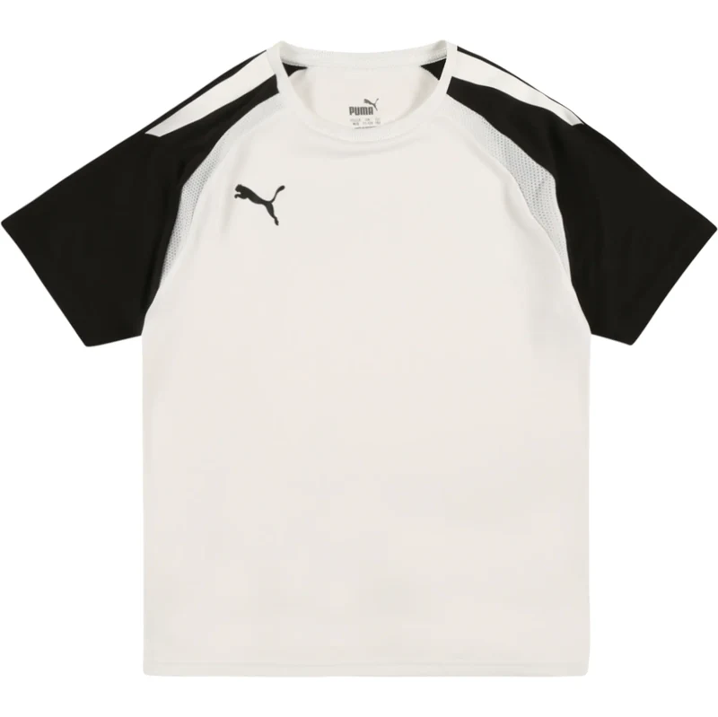 PUMA Funkční tričko Teampacer černá / barva bílé vlny