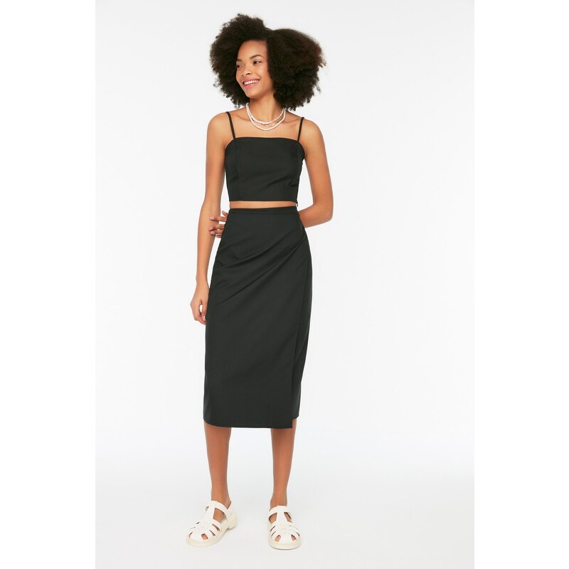 Trendyol Black Basic Skirt