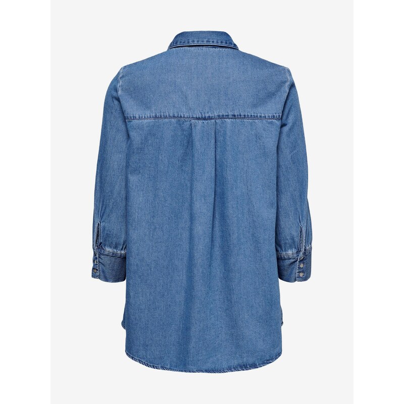 Modrá dámská džínová košile ONLY New Canberra - Dámské