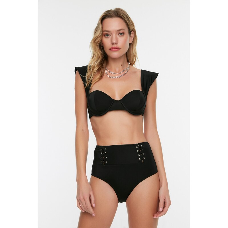 Bikiny spodní díl Trendyol High Waist