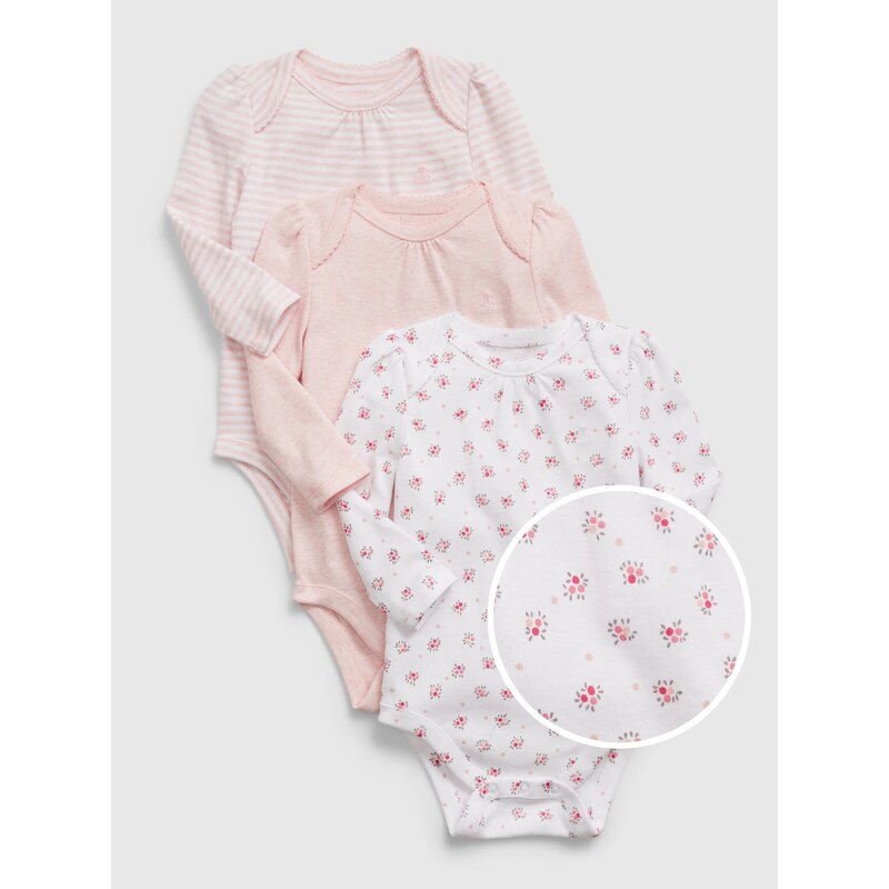 GAP Baby body organic first favorit, 3ks - unisex