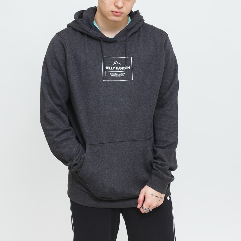 Helly Hansen F2F ORGANIC COTTON HOODIE EBONY